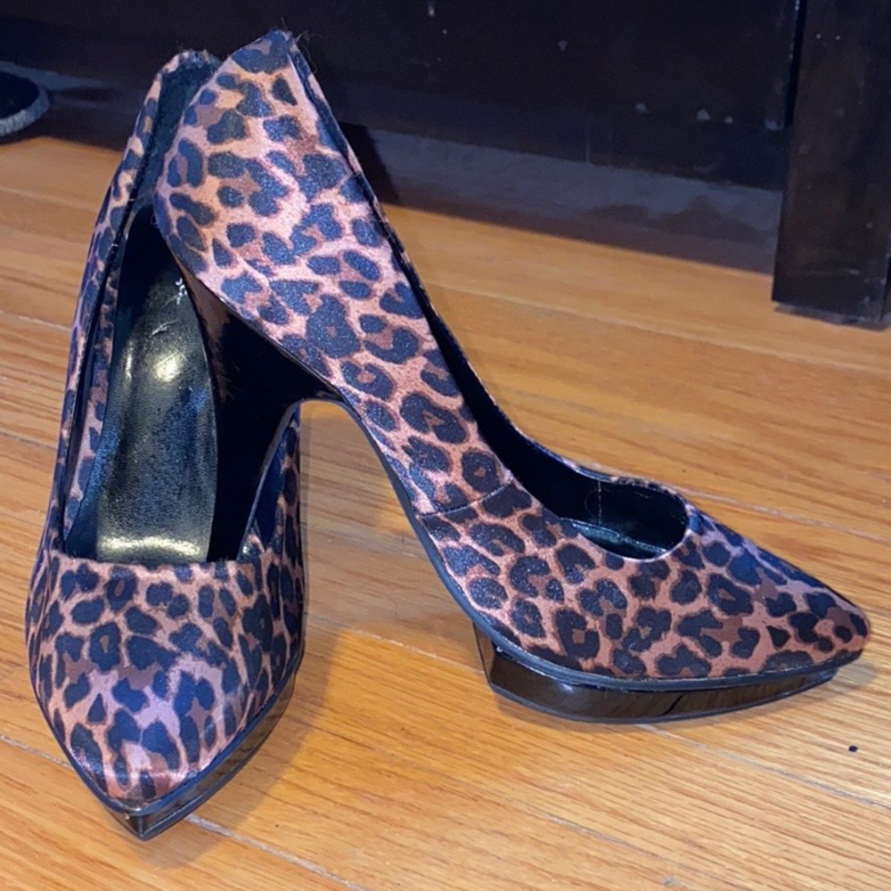 Leopard Print Heels